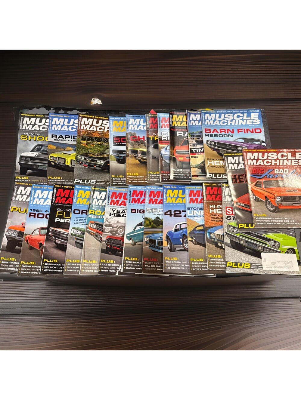 Hemmings Muscle Machines Magazine Lot of 24, 2016-2018 Car Enthusiasts Euc
